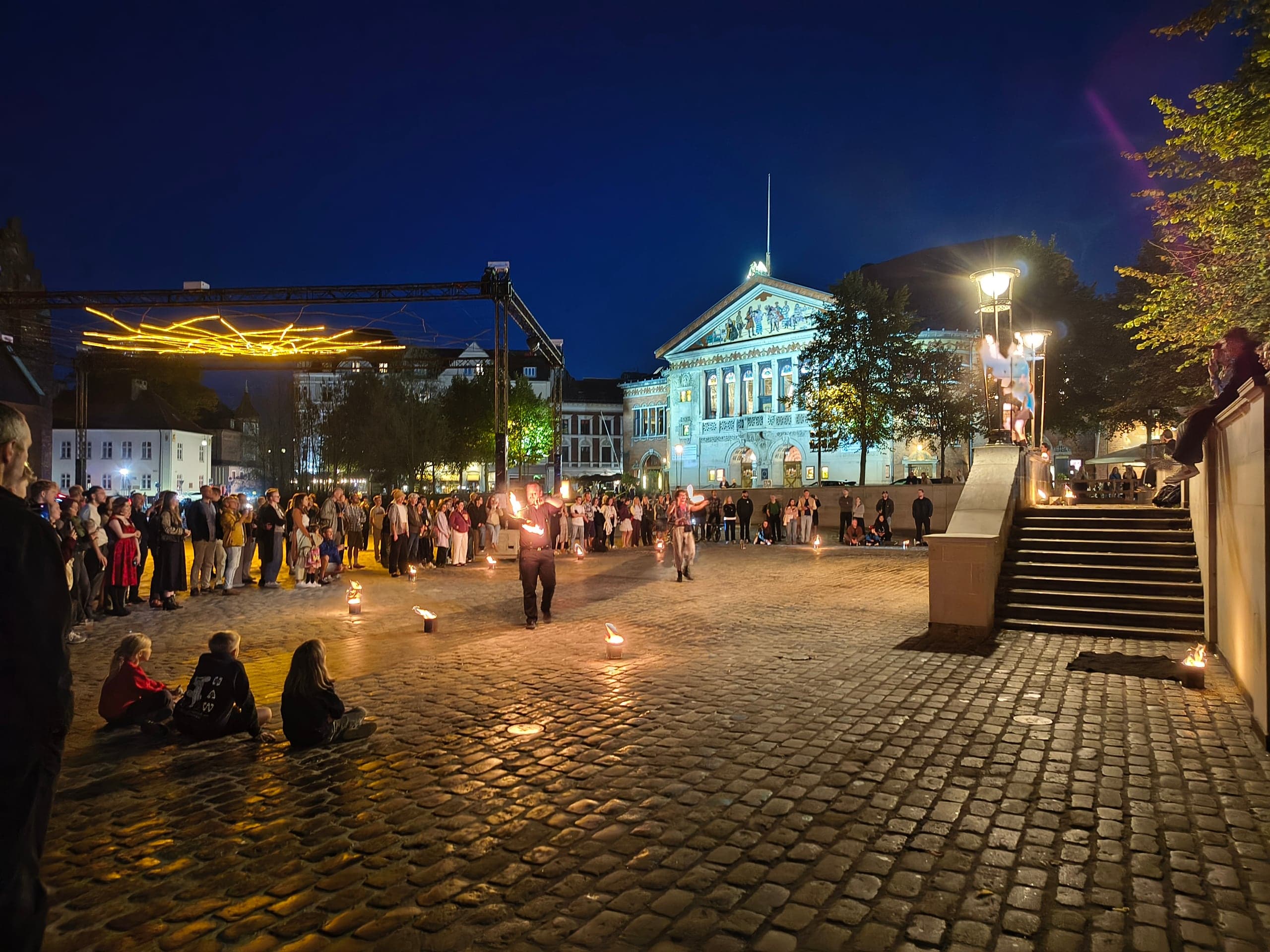 Ildshow for publikum under Aarhus Festuge 2025